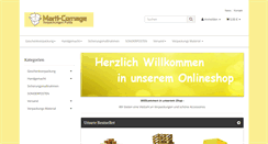 Desktop Screenshot of marti-comage.de